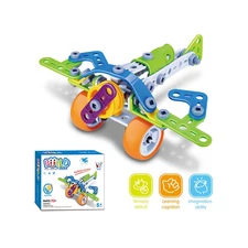 BUILD&PLAY AIRPLANE BLOCKS(73PCS)