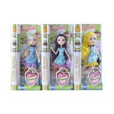 SOLID BODY ARTICULATED DOLL (3 ASST MIXED)