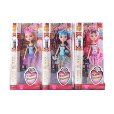 SOLID BODY ARTICULATED DOLL (3 ASST MIXED)
