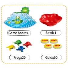 EDUCATIONAL BOARD JUMPING GAME FROG JUMP GAME TOYS FOR CHILDREN