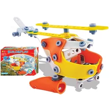 ASTM KIDS TOYS 106 PCS DIY BLOCK PLANE MODEL