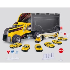 TRUCK W/ ALLOY CAR