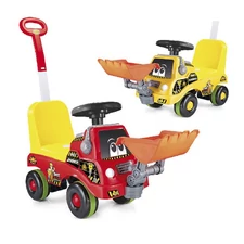 HAND PUSH BABY RIDE ON CAR (RED/YELLOW MIXED)