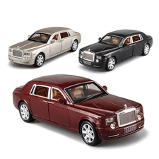 1:24 PULL BACK MATEL CAR W / OPENABLE DOORS, MUSIC, LIGHT, BATTERY (RED/BLACK)