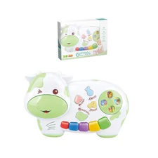 B/O MUSIC PIANO W/ LIGHT & BLUE & PINK & YELLOW & GREEN