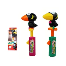 TOUCAN IMPERSONATIONS W/ RECORDING AND PLAYBACK FUNCTION, GREEN/RED