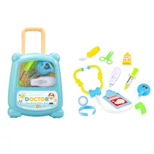 DOCTOR MEDICAL PLAY SET W/LIGHT, MUSIC, 3*AG10 BATTERIES