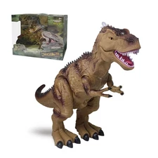 RC DINOSAUR WITH SMOKE (YELLOW, GREEN)