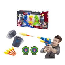 2018 DOUBLE SHOOTING SOFT BULLETS TOY GUN FOR KIDS