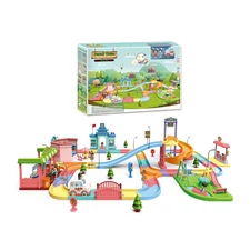 INTELLIGENT IDENTIFICATION SCENE TRACK SET W / 159 PCS & 5 SCENE