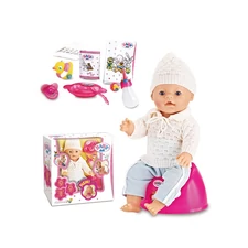 16” DOLL W/ TEARS & RELIEVE ONESELF AND WINKING FUNCTION