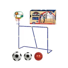 3 IN 1 BASKETBALL STAND + FOOTBALL