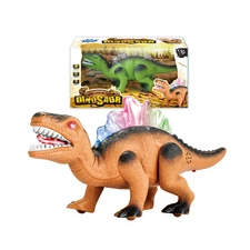 B/O DINOSAUR W / WALK, SOUND, LIGHT, 2 COLOR MIXED