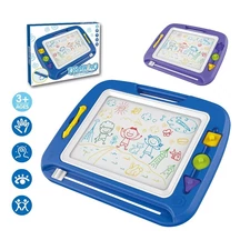 MAGNETIC DRAWING (BLUE/PURPLE 2 COLOR MIXED)