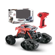 1:16 RC HIGH SPEED CLIMBING CAR W/BATTERY, RED/BLUE/GREEN 3 COLOR MIXED