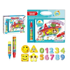 MAGIC WATER DRAWING BOOK W/2 PCS PEN