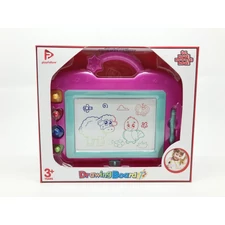 COLORFUL MAGNETIC DRAWING BOARD,2COLORS ASST