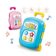 BABY TRUNK W/SOUND, LIGHT, PINK/BLUE MIXED