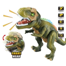 B/O DINOSAUR, WITHOUT BATTERY (GRASS GREEN, BROWN)