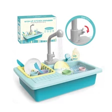 KITCHEN SINK WITHOUT BATTERY, BLUE