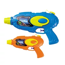 WATER GUN W / ORANGE & BLUE, 2 PCS