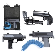 SOFT BOUNCE ALLOY GUN PISTOL MODEL, 12 PCS/BOX