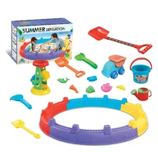 BEACH TOYS, 27 PCS