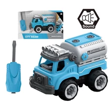 DIY BUILDING BLOCK FUEL TANK CAR 33 PCS