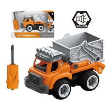 DIY BUILDING BLOCK TRANSPORTING SAND CAR 31 PCS