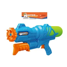 WATER GUN, RED/BLUE MIXED
