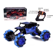 1:14 6 CH 2.4 GHZ REMOTE CONTROL CLIMBING CAR W/LIGHT, BATTERY (RED/BLUE MIXED)