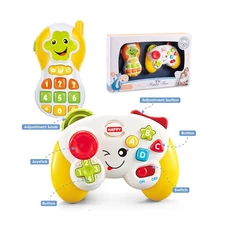 B/O BABY TOYS (YELLOW/WHITE MIXED)