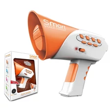 VOICE CHANGER W/ 7 SOUND, ORANGE