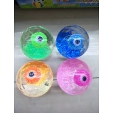 Glitter bouncy ball - eye