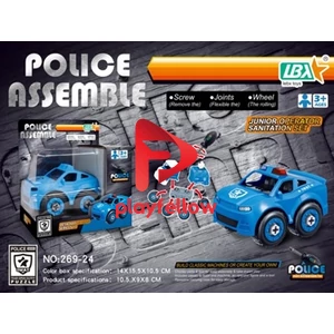 ASSEMBLED POLICE CAR