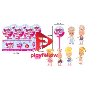 Doll set in lollipop