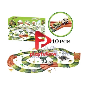 240PCS TRACK +2PCS RAIL CAR