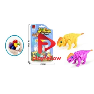 DEFORMATION DINOSAUR, YELLOW/RED MIXED