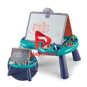 2 IN 1 ART PAINTING LEARNING TABLE