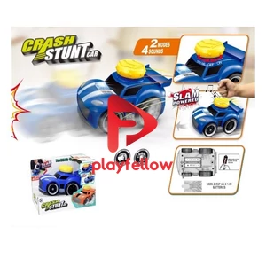 CRASH STUNT CAR, BLUE