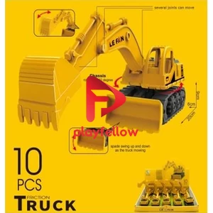 FRICTION CAR, 10PCS TRUCKS