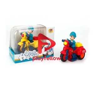 FRICTION CAR,CARTOON RACING MOTOR,W/PEOPLE