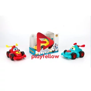 FRICTION CAR,CARTOON CAR(RED,YELLOW,GREEN MIXED)