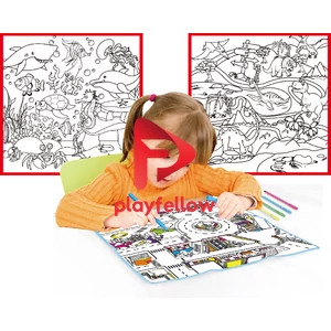 Coloring canvas