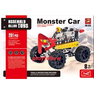 Monster Truck Alloy building block (201pcs)