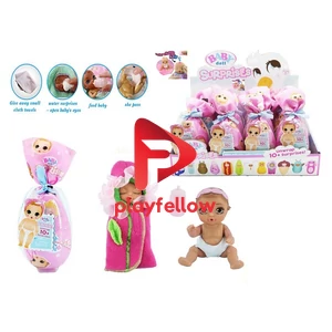 6” SOLID BODY PEEING DOLL W/ ACCESSORIES, 12 PCS