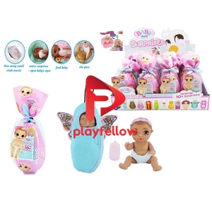 6” SOLID BODY PEEING DOLL W/ ACCESSORIES, 12 PCS