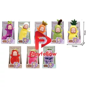 FRUIT COTTON DOLL, 8 ASST