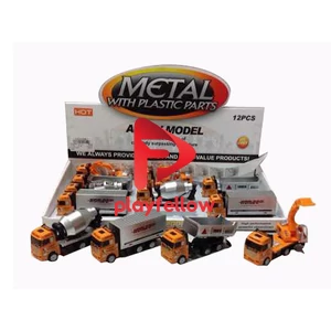 SLIDE WHEEL METAL TRUCK (12 PCS/BOX, 4 ASST)