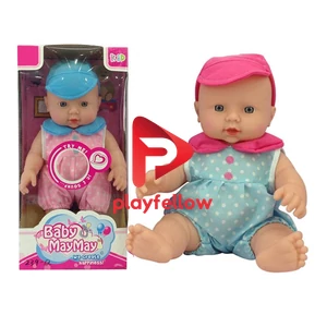 30 CM VINYL DOLL LIFE LIKE BOY DOLL BABY DOLL WITH SOUND